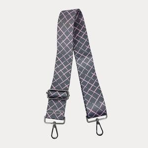 NEW AHDORNED women's madcap cottage court bag strap in bahama grey